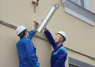 Освещение ТСЖ Большой Дом на Неве Освещение ТСЖ Большой Дом на Неве